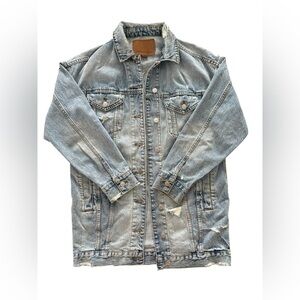 American Eagle Outfitters Light Blue Jean Jacket
